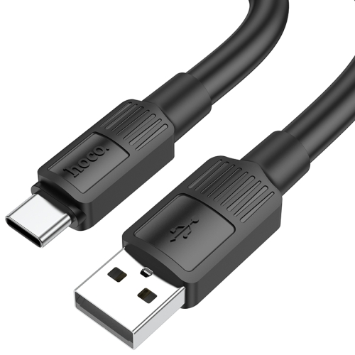 

hoco X84 3A USB to USB-C / Type-C Solid Charging Data Cable，Length：1m(Black)