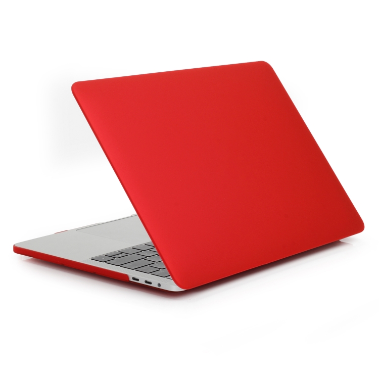 

Laptop Matte Style Protective Case For MacBook Air 13.6 inch A2681 2022(Red)