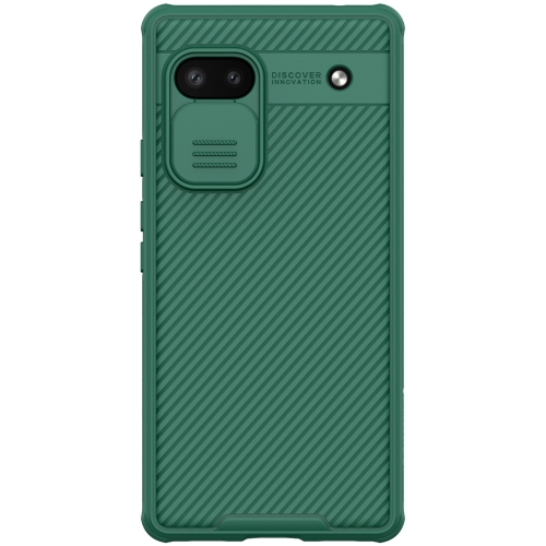 

For Google Pixel 6a NILLKIN CamShield Pro Series PC Full Coverage Phone Case(Green)