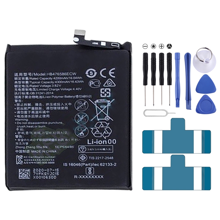 

HB476589ECW For Honor X10 Li-Polymer Battery Replacement