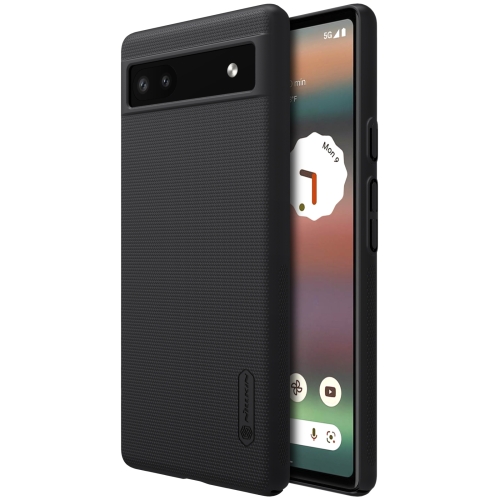 

For Google Pixel 6a NILLKIN Frosted PC Phone Case(Black)