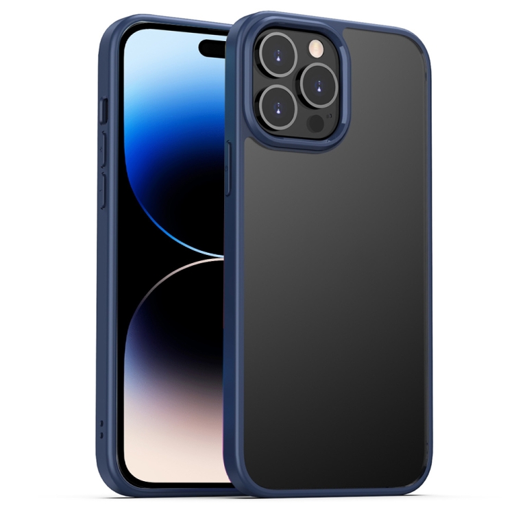 

Clear Acrylic + TPU Phone Case For iPhone 14 Pro Max(Blue)