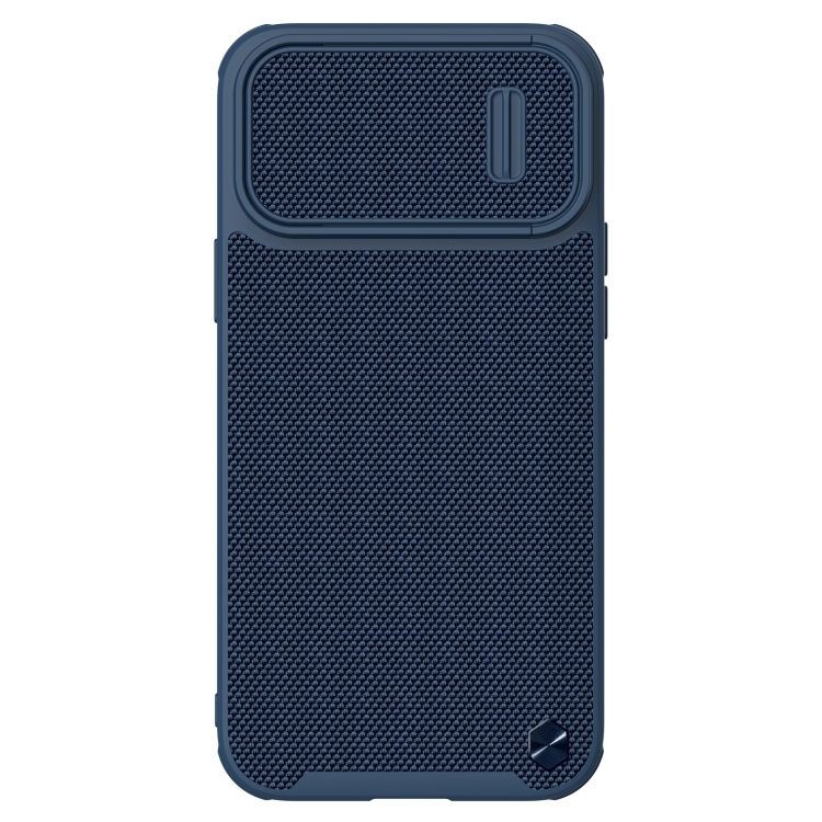 

For iPhone 13 Pro Max NILLKIN 3D Textured Nylon Fiber TPU + PC Phone Case (Blue)