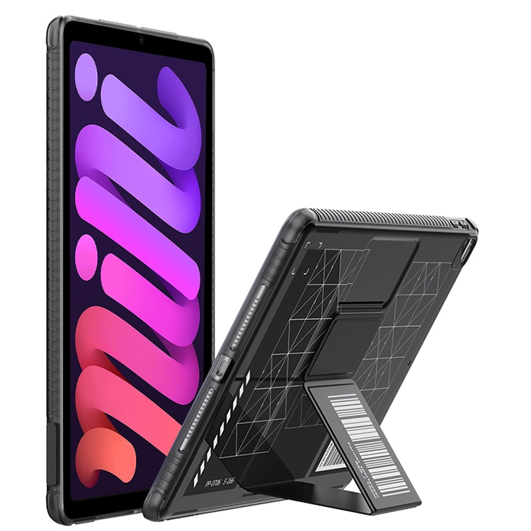 

For iPad mini 6 Mutural XingTu Series Tablet Case with Holder(Black)