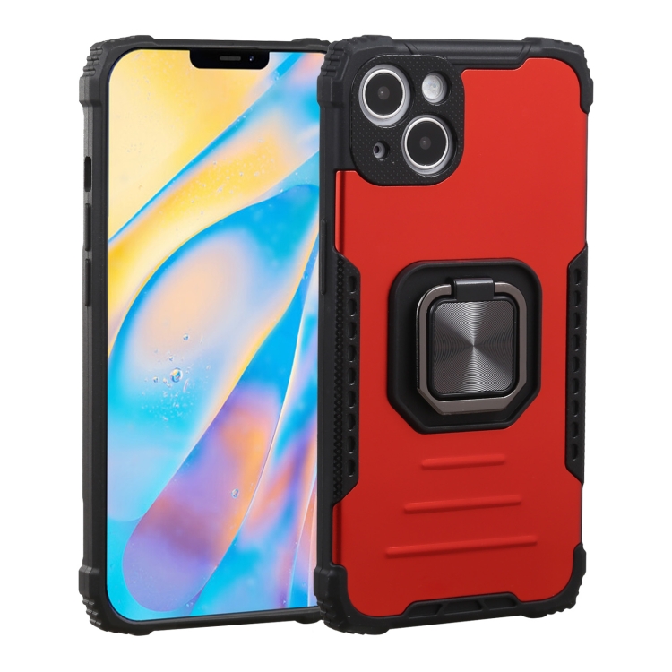 

All-inclusive Aluminum Alloy + TPU Case For iPhone 14 Max(Red)