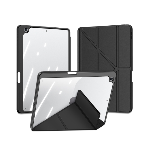 

For iPad 10.2 2019/2020/2021 DUX DUCIS Magi Series Shockproof Tablet Case(Black)