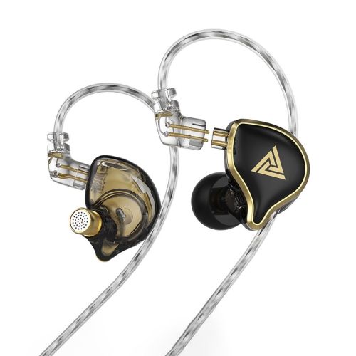 

QKZ ZXD Sports In-ear Dynamic Wired HIFI Bass Stereo Sound Earphone, Style:without Mic(Black)