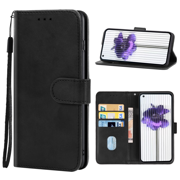 

For Nothing Phone 1 Leather Phone Case(Black)