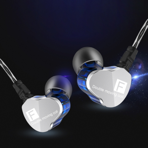 

QKZ F910 In-Ear Subwoofer Dual Dynamic Earphone(Blue)