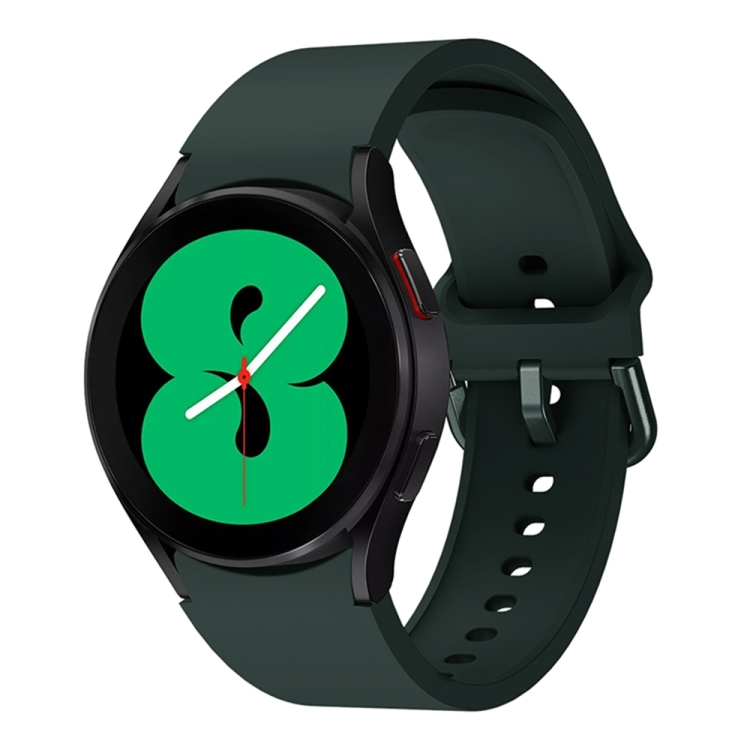 

For Samsung Galaxy Watch 5 40mm/44mm / 5 Pro 45mm Universal Silicone Colorful Buckle Watch Band(Green)