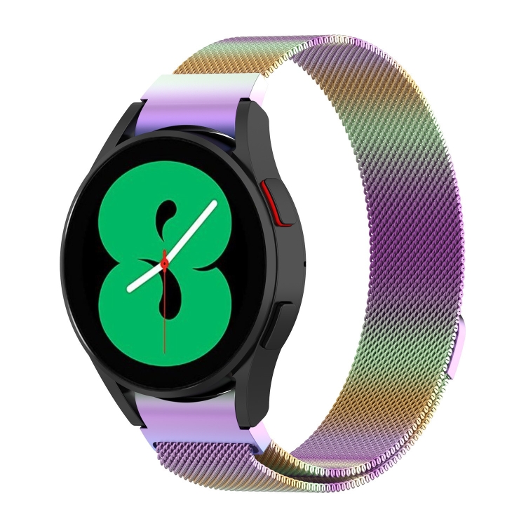 

For Samsung Galaxy Watch 5 Pro 45mm Milanese Watch Band(Colorful)