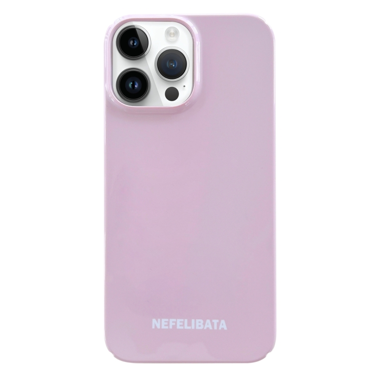 

Painted Pattern PC Phone Case For iPhone 13 Pro(Pink)