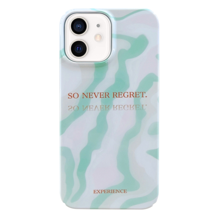 

Painted Pattern PC Phone Case For iPhone 11(Matcha Green)