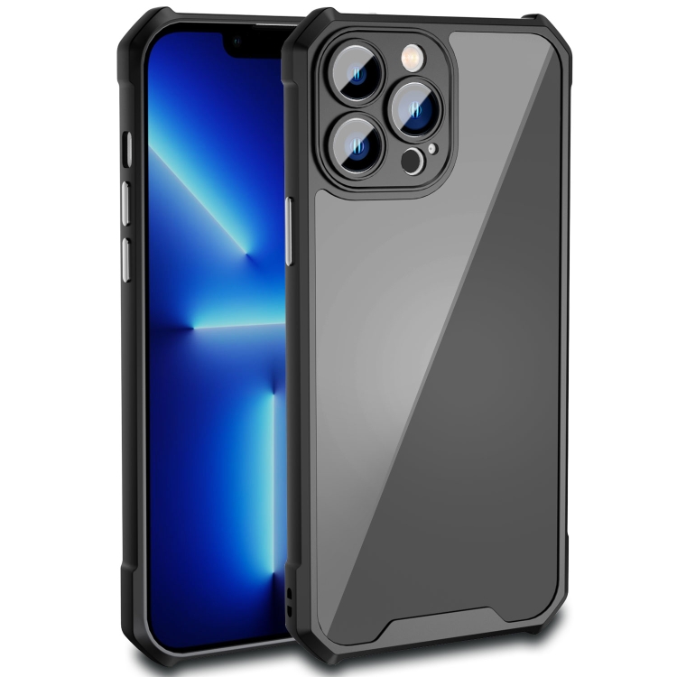 

Carbon Fiber Texture Shockproof Phone Case For iPhone 12 mini(Black)