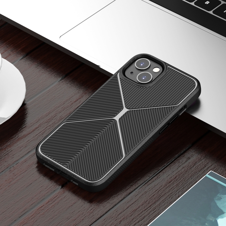 

For iPhone 14 Airbag Shockproof TPU Phone Case (Black)