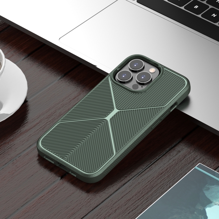 

For iPhone 13 Pro Airbag Shockproof TPU Phone Case (Green)