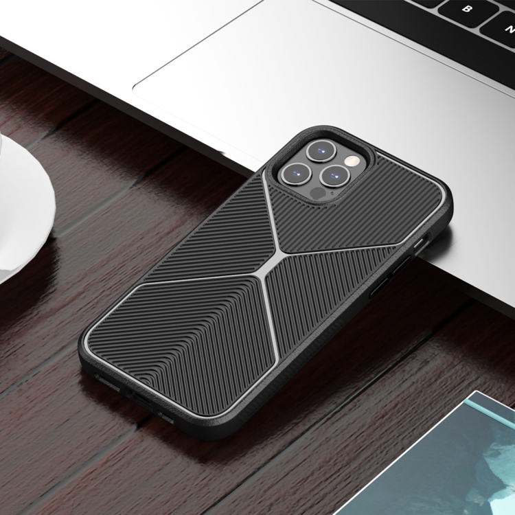 

Airbag Shockproof TPU Phone Case For iPhone 12 Pro(Black)