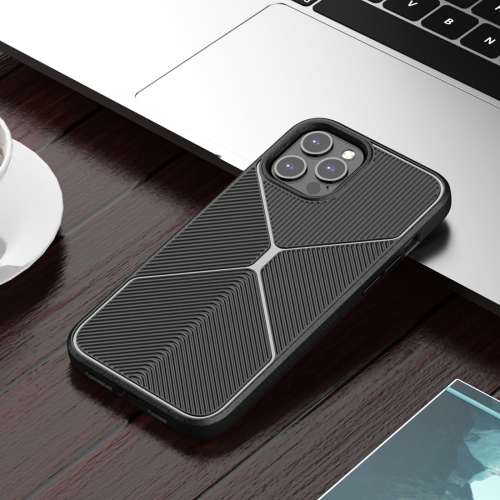 

Airbag Shockproof TPU Phone Case For iPhone 12 Pro Max(Black)
