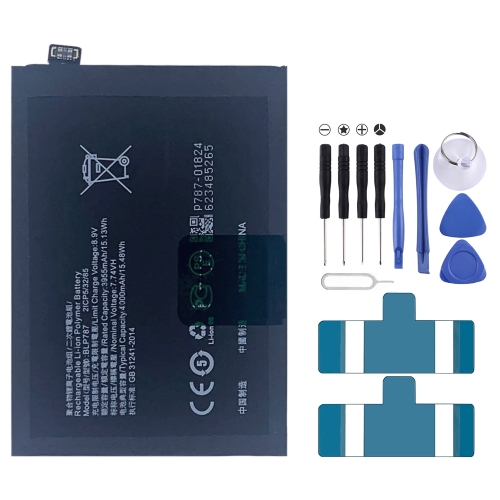 

BLP787 4000 mAh Li-Polymer Battery Replacement For OPPO Reno4 Pro 5G / Reno4 Pro 4G, Important note: For lithium batteries, only secure shipping ways to European Union (27 countries), UK, Australia, Japan, USA, Canada are available