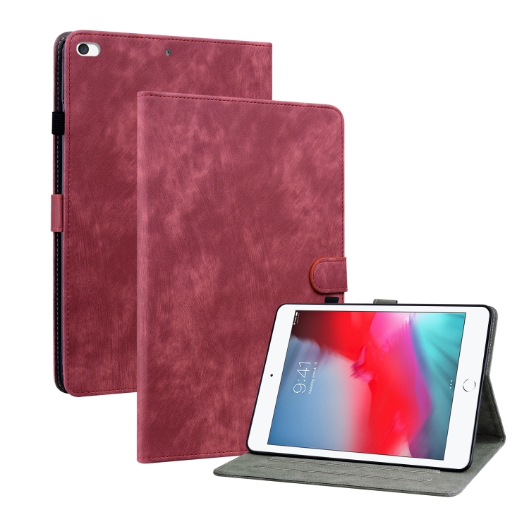 

Tiger Pattern PU Tablet Case With Sleep / Wake-up Function For iPad mini 1/2/3/4/5(Red)