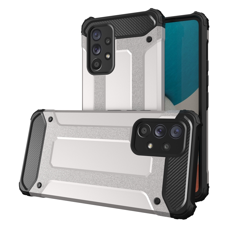 

For Samsung Galaxy A33 2022 Magic Armor TPU + PC Phone Case(Silver)