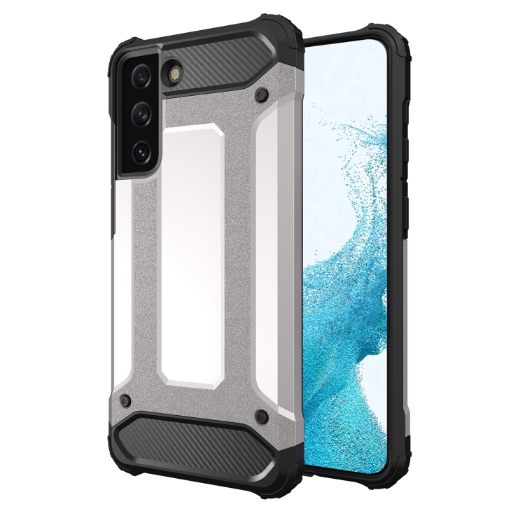 

For Samsung Galaxy S22+ 5G Magic Armor TPU + PC Phone Case(Silver)