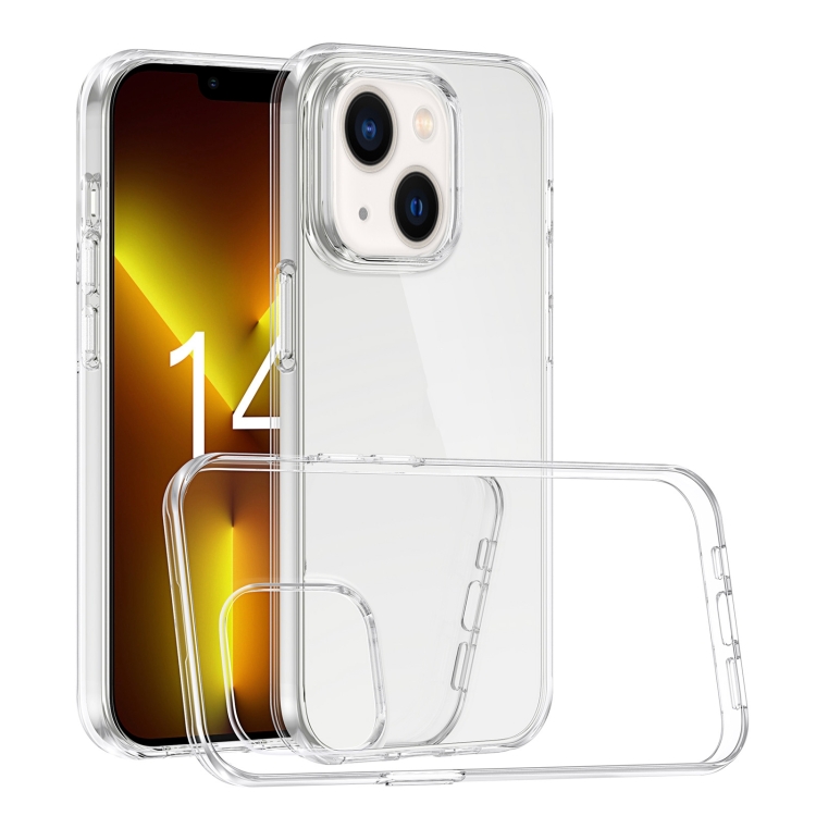

Stereo Sound Design 1.2mm Transparent TPU Phone Case For iPhone 14
