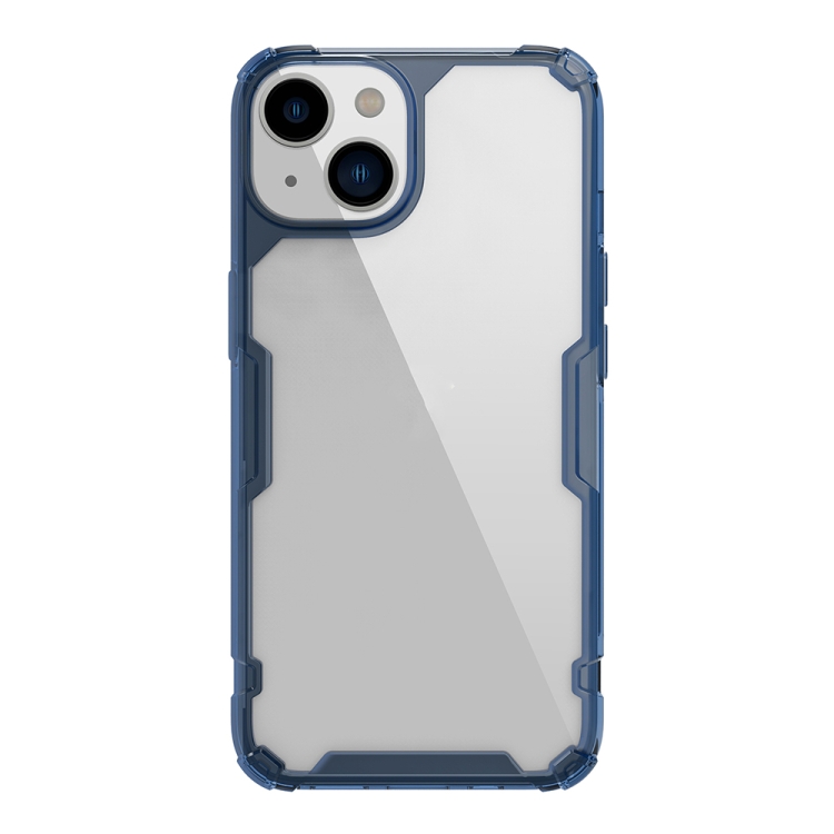 

For iPhone 14 NILLKIN Ultra Clear PC + TPU Phone Case (Blue)