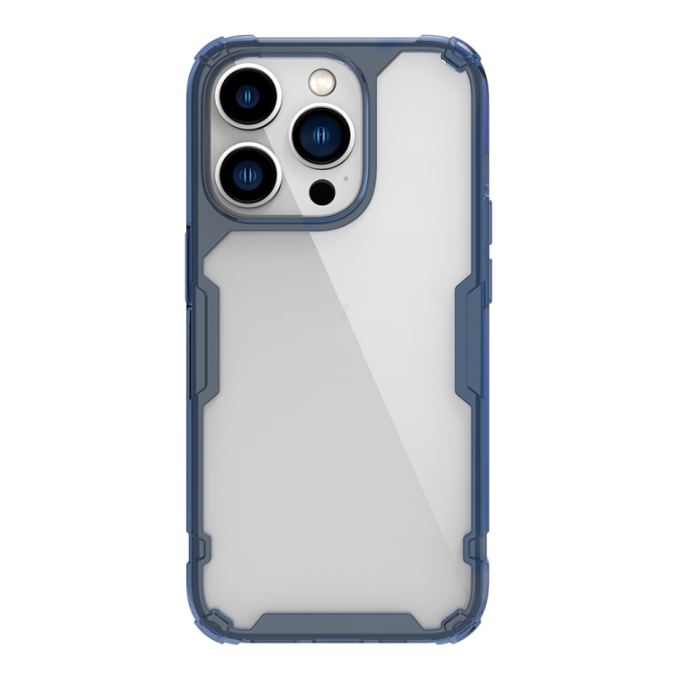

For iPhone 14 Pro Max NILLKIN Ultra Clear PC + TPU Phone Case (Blue)