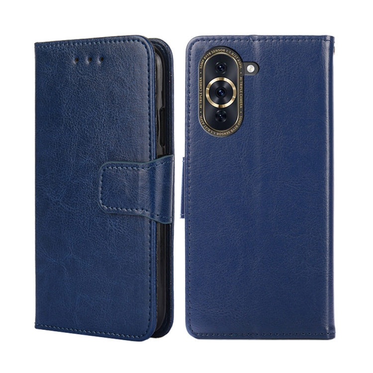 

For Huawei Nova 10 Pro Crystal Texture Leather Phone Case(Royal Blue)