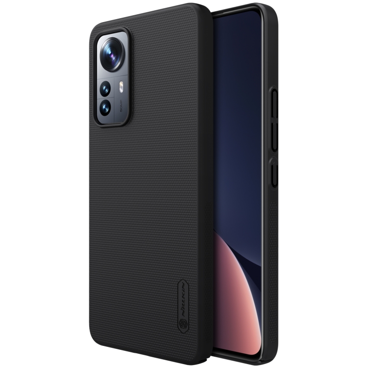 

For Xiaomi 12 Lite NILLKIN Frosted PC Phone Case(Black)