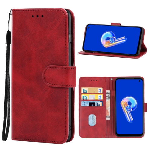 

For Honor X8 5G Leather Phone Case(Red)