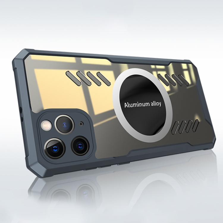 

For iPhone 12 Pro Max Gaming Cooling Phone Case(Grey)