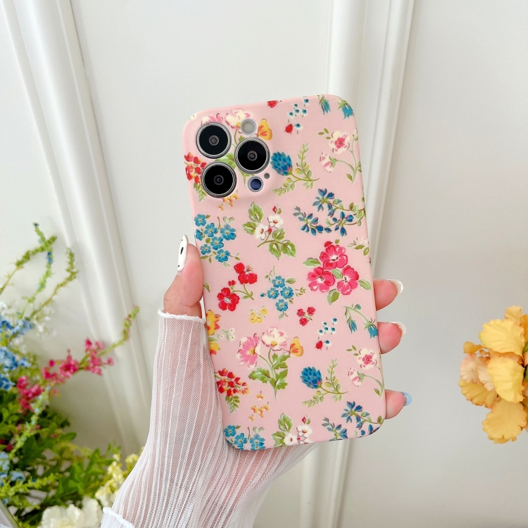 

Small Floral TPU Phone Case For iPhone 13(G)