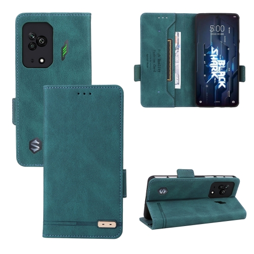 

For Xiaomi Black Shark 5 Magnetic Clasp Flip Leather Phone Case(Green)