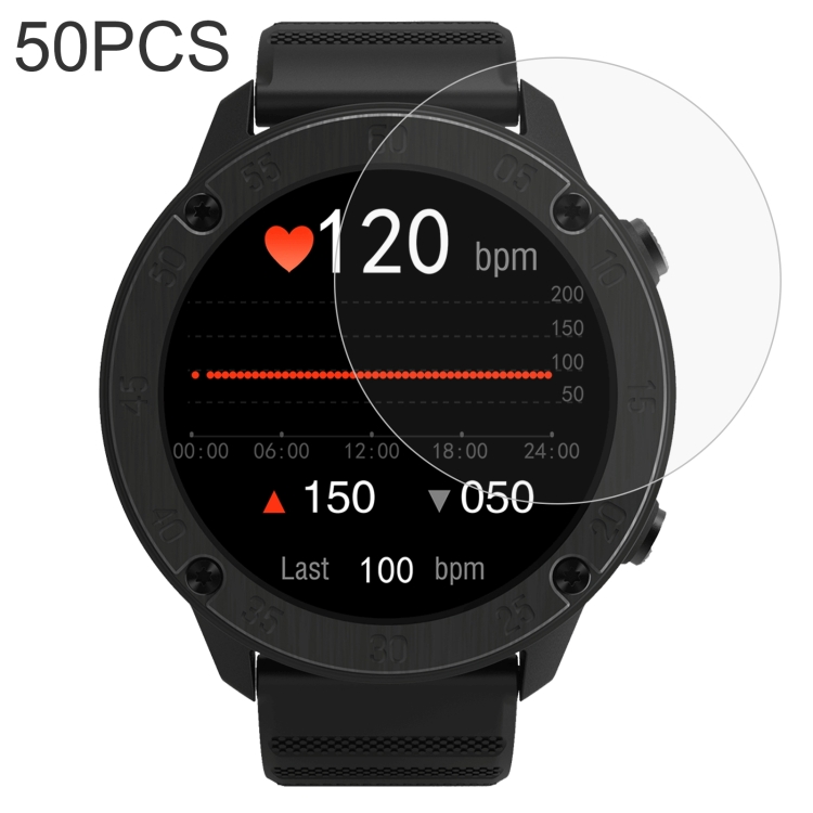 

50 PCS 0.26mm 2.5D 9H Tempered Glass Film Watch Screen Protector For Blackview X5