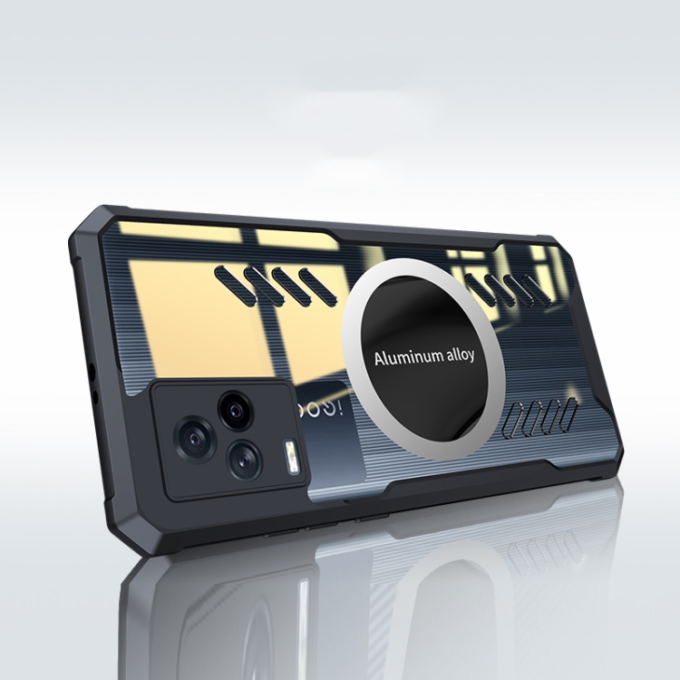 

For vivo iQOO 7 Gaming Cooling Phone Case(Black)