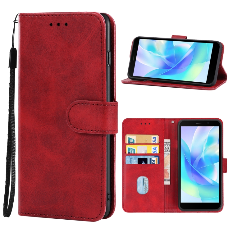 

For Doogee X97 Leather Phone Case(Red)