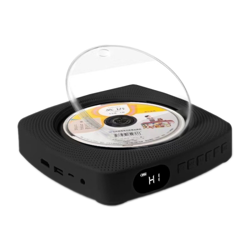 Kecag KC-609 Wall Mounted Home DVD Player Bluetooth CD Player, Specification:DVD/CD+Connectable TV  + Plug-In Version(Black)