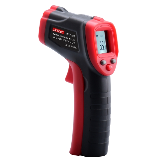Wintact WT319B -50-550 Celsius LCD Display Infrared Thermometer, Battery Not Included