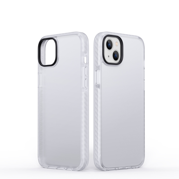 

Dunjia Series TPU + PC Shockproof Phone Case For iPhone 14 Max(White)