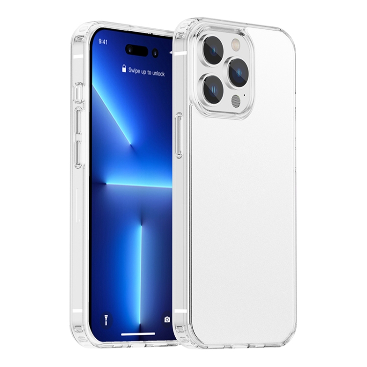 

iPAKY Shockproof PC + TPU Protective Phone Case For iPhone 14 Pro Max(Transparent)