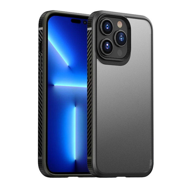 

iPAKY Shockproof PC + TPU Protective Phone Case For iPhone 14 Pro(Black)