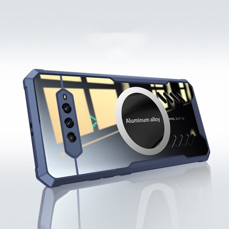 

For Xiaomi Black Shark 4 Pro Gaming Cooling Phone Case(Blue)