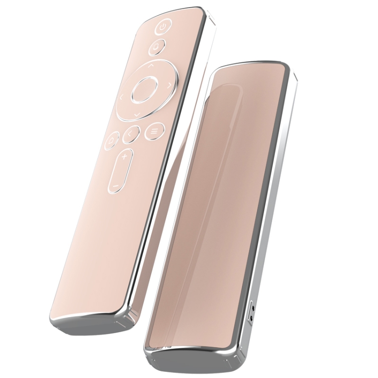 

Remote Control TPU Protective Case For Xiaomi Double Button with Voice Button(Pink)