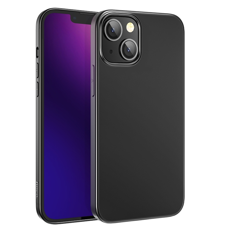 

For iPhone 14 hoco Fascination Series TPU Phone Case (Black)