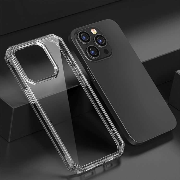 

For iPhone 14 Pro TPU Four-corner Airbag Shockproof Phone Case(White)