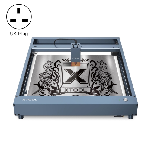 

XTOOL D1 Pro-5W High Accuracy DIY Laser Engraving & Cutting Machine, Plug Type:UK Plug(Metal Gray)