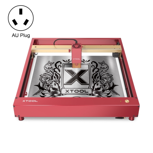 

XTOOLD1 Pro-5W High Accuracy DIY Laser Engraving & Cutting Machine, Plug Type:AU Plug(Golden Red)