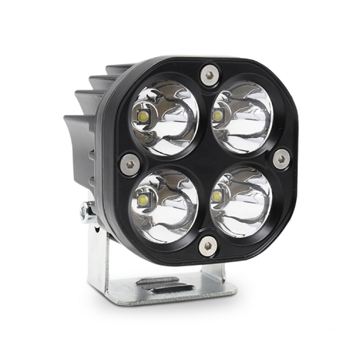 

Car 3 inch 4LEDs Strobe Spotlight 20W / 2000LM / 6000K / DC9-80V(White Light)